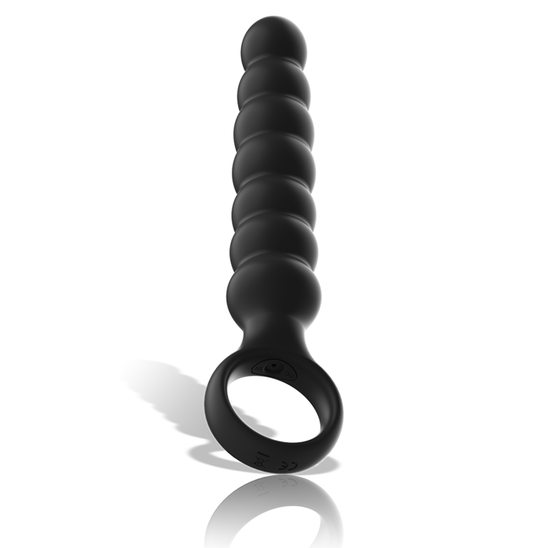 BLACK&SILVER - BOB POTENTE VIBRADOR DILATADOR ANAL SILICONA - Imagen 4