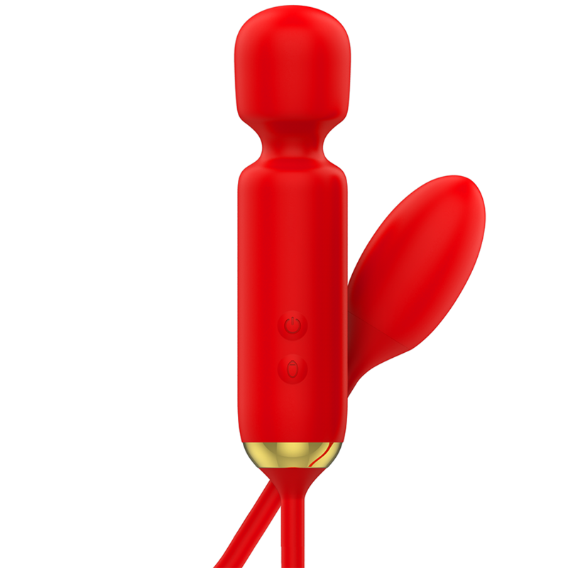 MIA - TOSCANA DOUBLE PLEASURE WAND + HUEVO VIBRADOR - Imagen 2