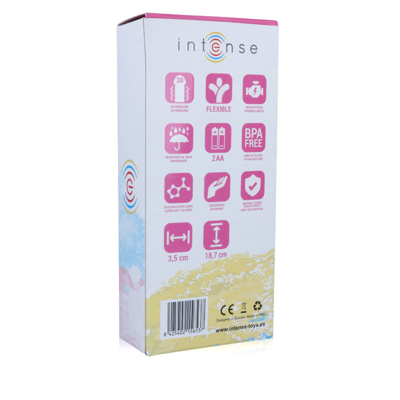 INTENSE - LEO VIBRADOR ROSA SILICON LUXE - Imagen 2