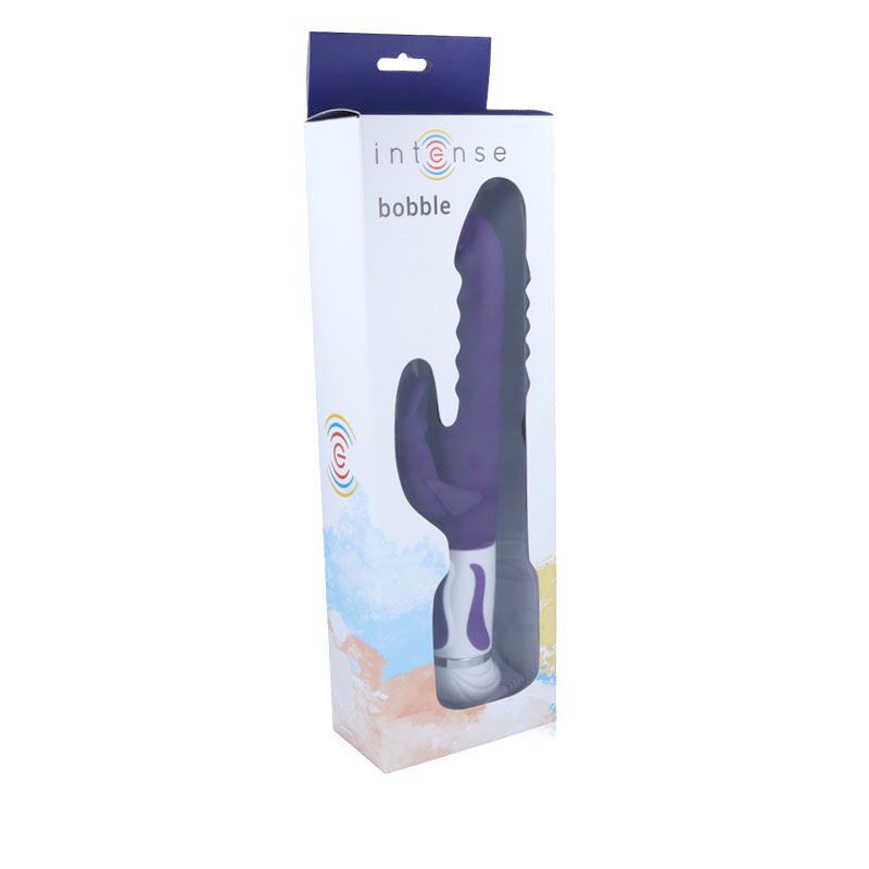 INTENSE - BOBBLE VIBRADOR ROTADOR SILICONA LILA - Imagen 6