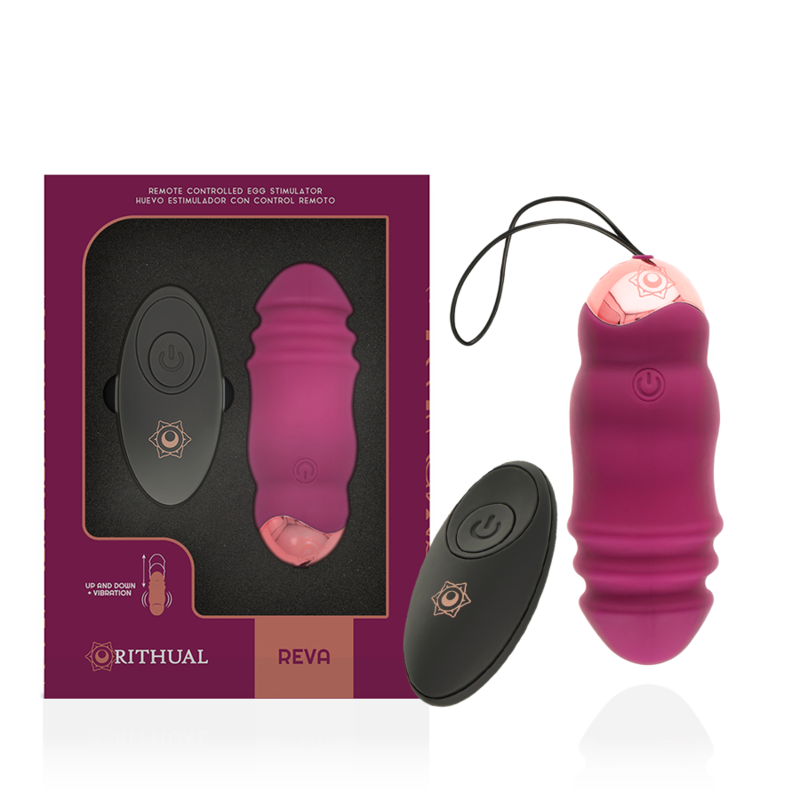 RITHUAL - REVA HUEVO CONTROL REMOTO SISTEMA UP&DOWN + VIBRACIÓN - Imagen 6