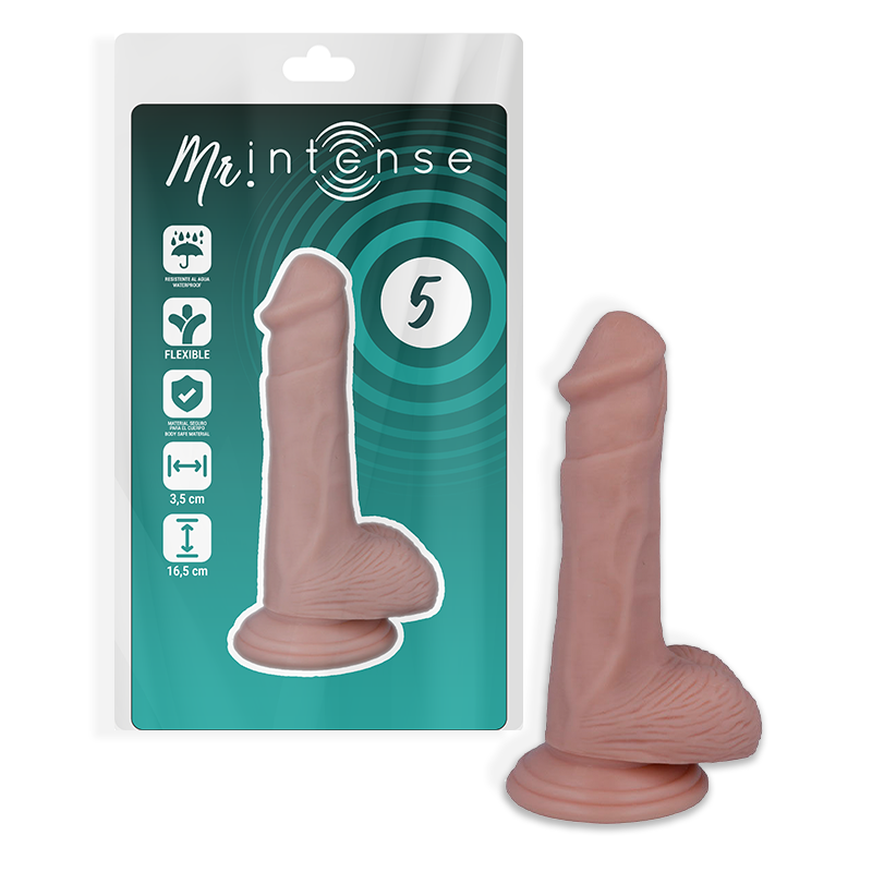 MR INTENSE - 5 PENE REALÍSTICO 16.5 CM -O- 3.5 CM - Imagen 7