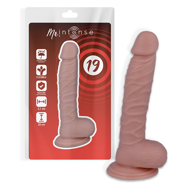 MR INTENSE - 19 PENE REALÍSTICO 20 CM -O- 3.1 CM - Imagen 7
