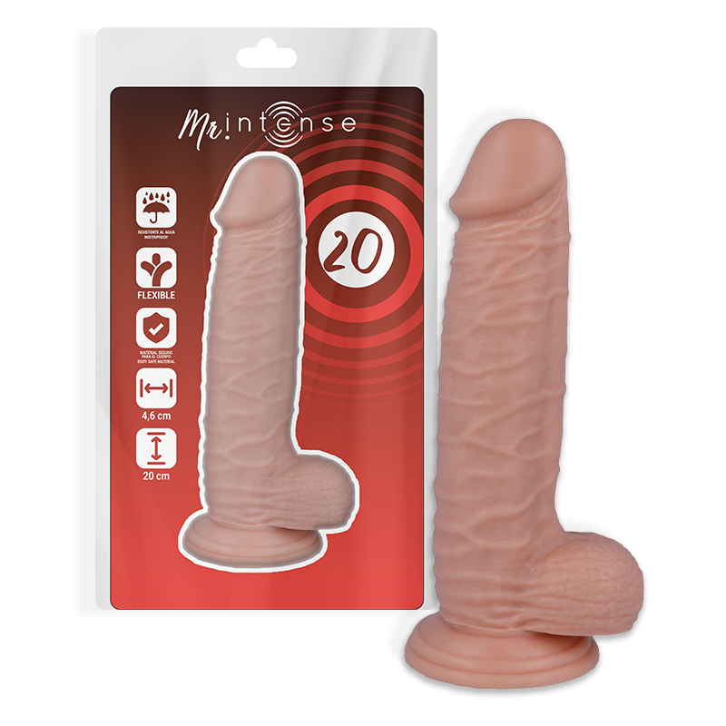 MR INTENSE - 20 PENE REALÍSTICO 20 CM -O- 4.6 CM - Imagen 7