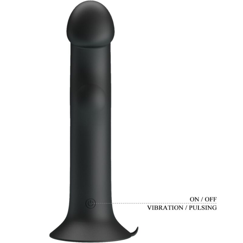 PRETTY LOVE - MURRAY VIBRADOR Y SUCCIONADOR DE CLÍTORIS NEGRO - Imagen 6