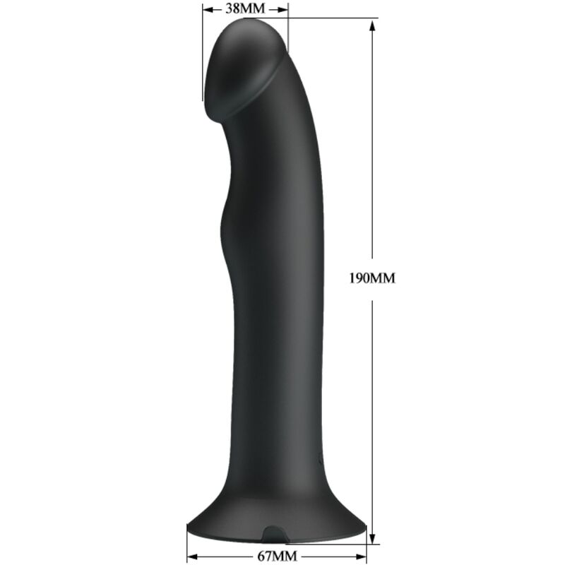 PRETTY LOVE - MURRAY VIBRADOR Y SUCCIONADOR DE CLÍTORIS NEGRO - Imagen 8