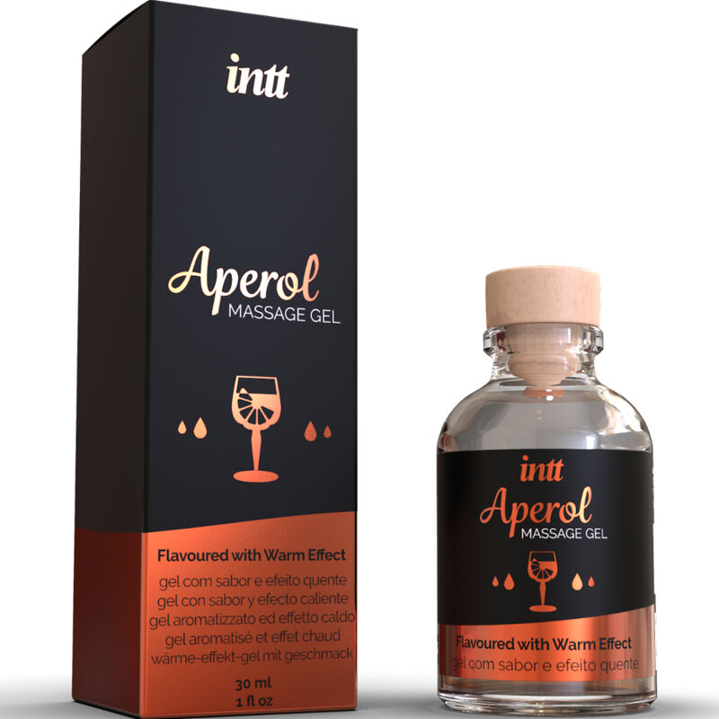 INTT MASSAGE & ORAL SEX - GEL DE MASAJE APEROL EFECTO CALOR INTENSO - Imagen 3