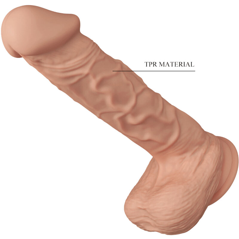 BAILE - BEAUTIFUL ENCOUNTER BERGRISI DILDO REALÍSTICO FLEXIBLE 26 CM NATURAL - Imagen 3
