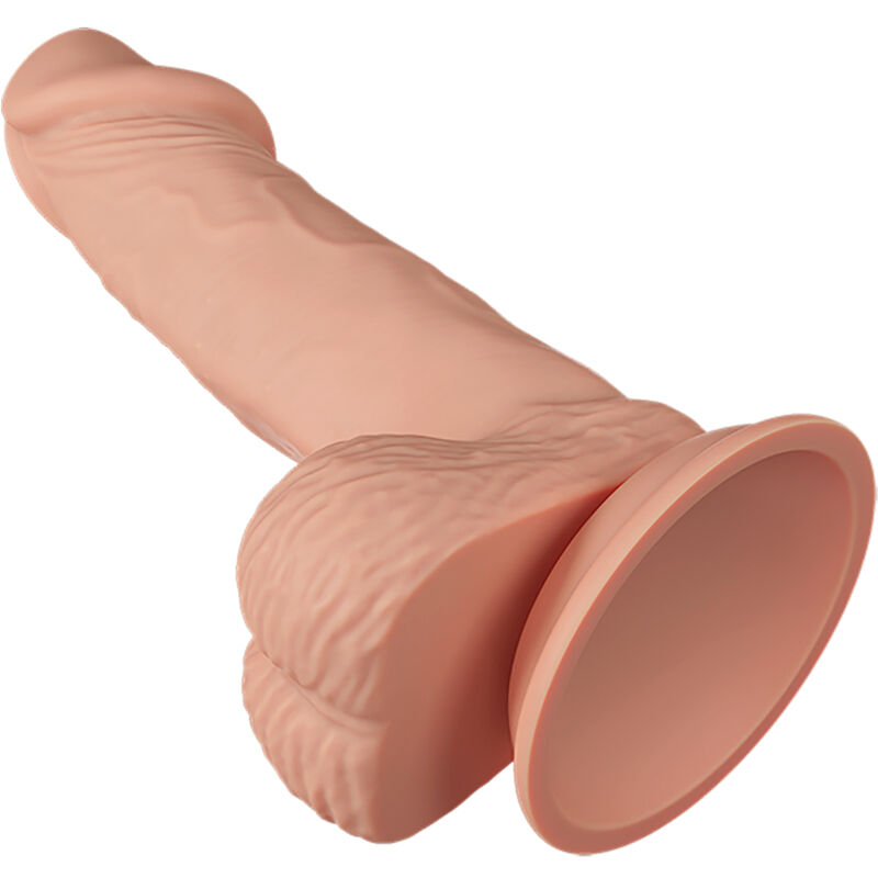 BAILE - BEAUTIFUL ENCOUNTER ZEBULON DILDO REALÍSTICO FLEXIBLE 19.4 CM NATURAL - Imagen 6