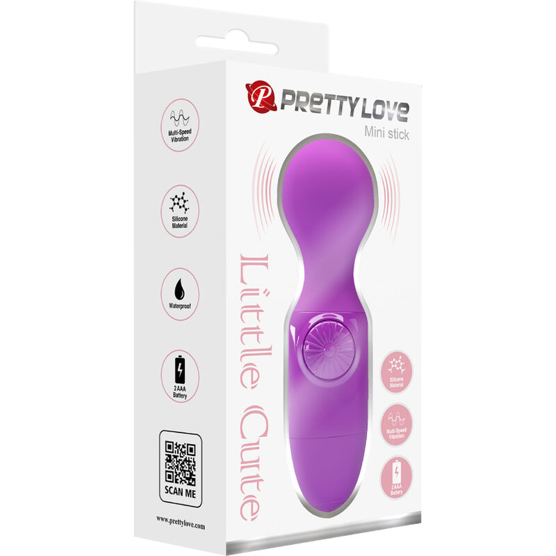 PRETTY LOVE - MINI MASAJEADOR PERSONAL MORADO - Imagen 9