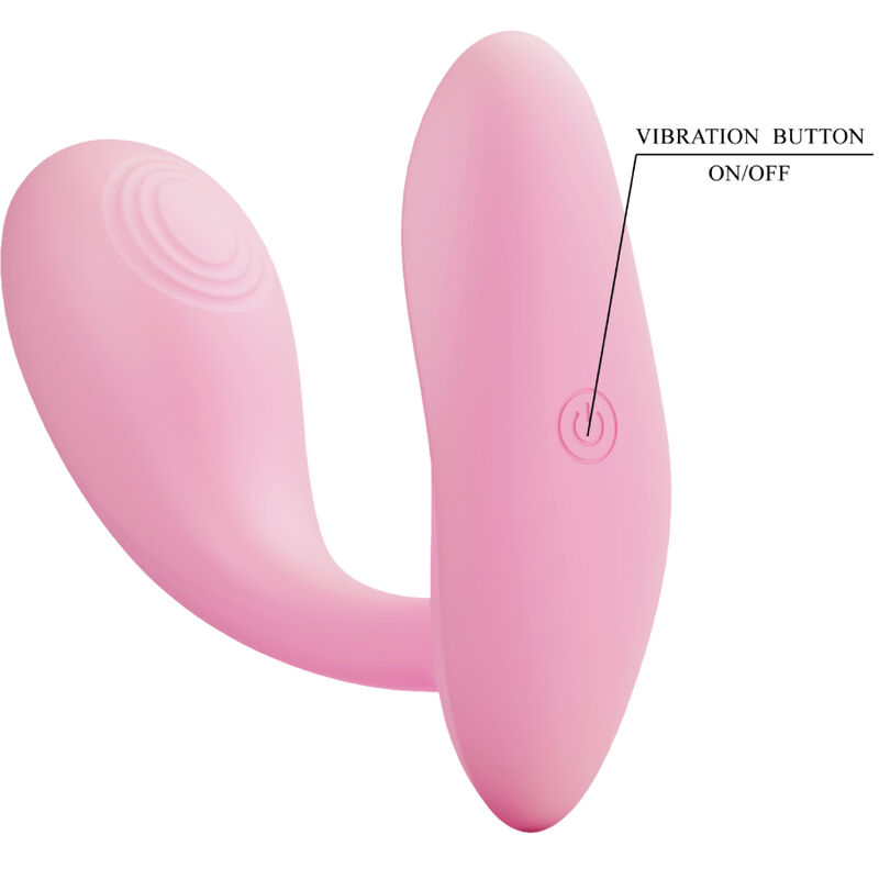 PRETTY LOVE - BAIRD G-SPOT 12 VIBRACIONES RECARGABLE ROSA APP - Imagen 5