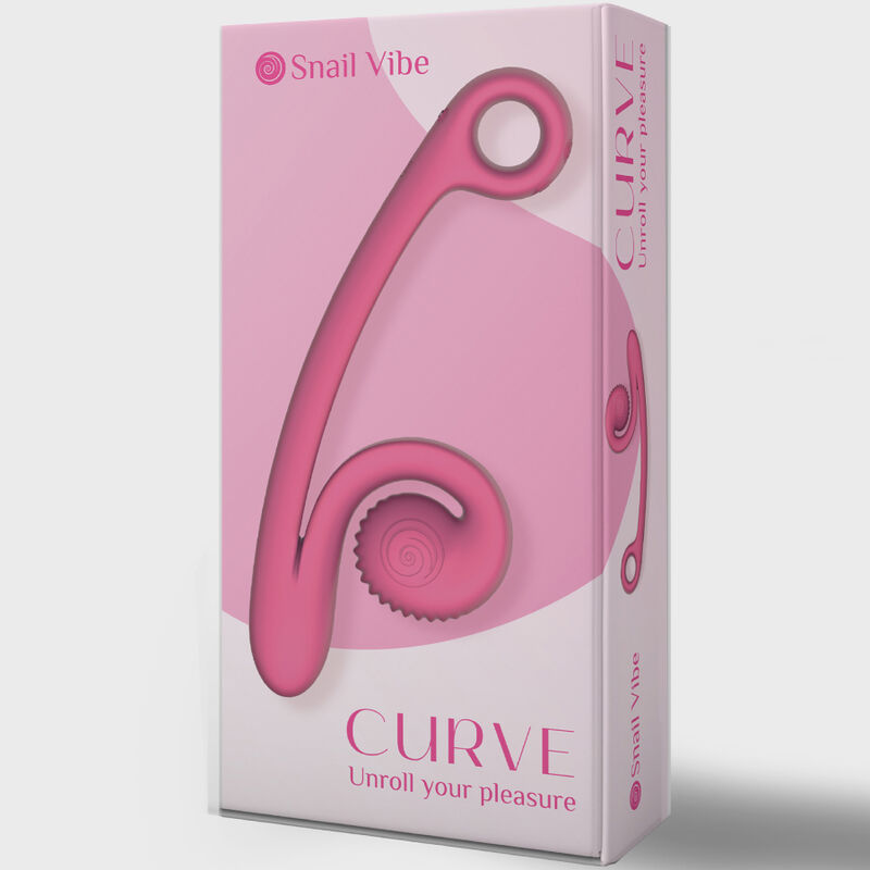 SNAIL VIBE - CURVE VIBRADOR ROSA - Imagen 2