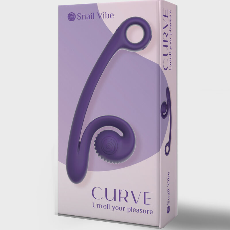 SNAIL VIBE - CURVE VIBRADOR MORADO - Imagen 2