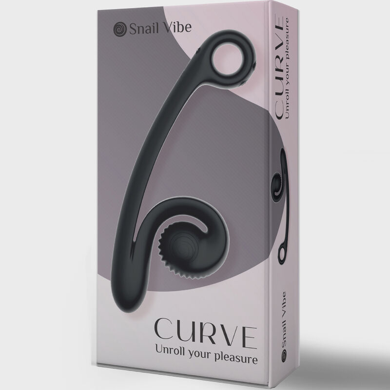 SNAIL VIBE - CURVE VIBRADOR NEGRO - Imagen 3