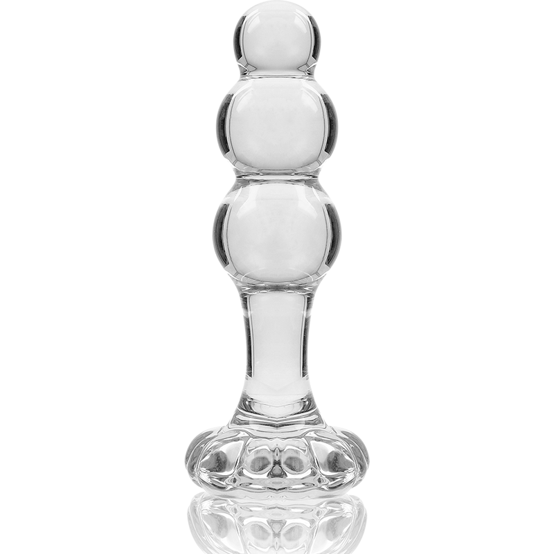 NEBULA SERIES BY IBIZA - MODELO 1 PLUG CRISTAL TRANSPARENTE 10.5 CM -O- 3 CM - Imagen 2