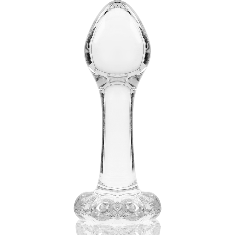 NEBULA SERIES BY IBIZA - MODELO 2 PLUG CRISTAL TRANSPARENTE 11 CM -O- 3.5 CM - Imagen 3