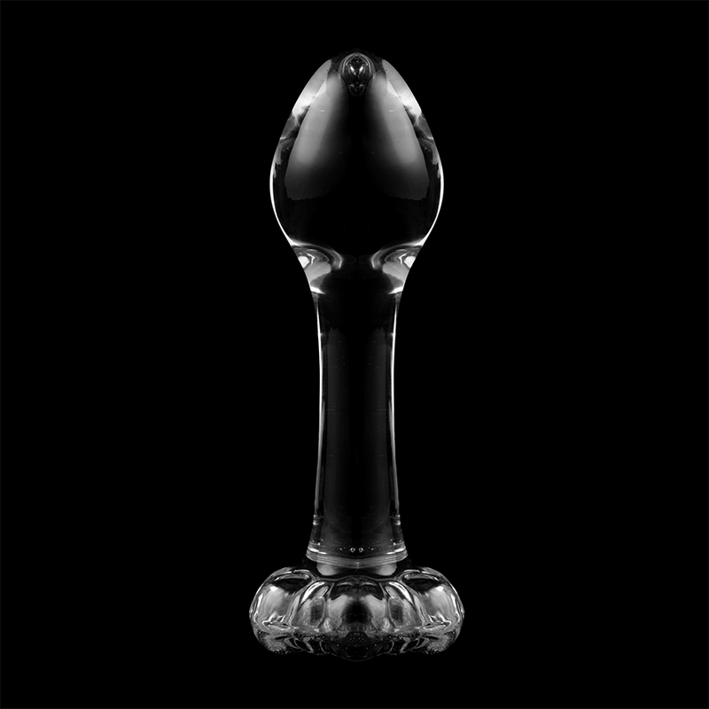 NEBULA SERIES BY IBIZA - MODELO 2 PLUG CRISTAL TRANSPARENTE 11 CM -O- 3.5 CM - Imagen 5
