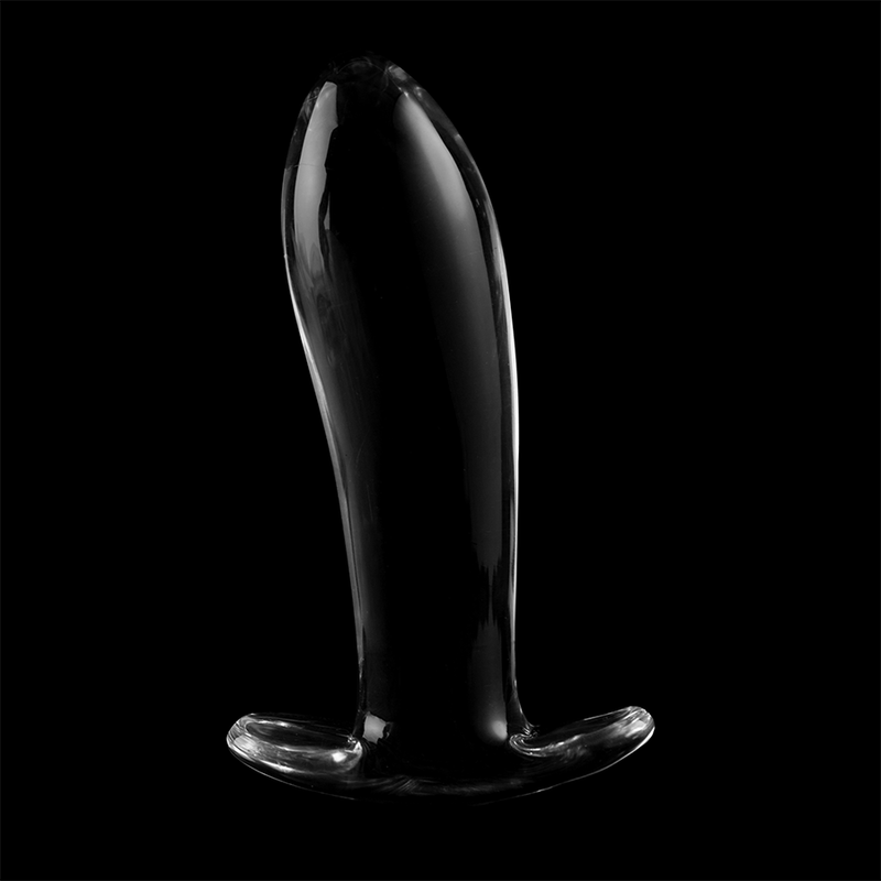 NEBULA SERIES BY IBIZA - MODELO 5 PLUG CRISTAL TRANSPARENTE 12.5 CM -O- 3.5 CM - Imagen 2