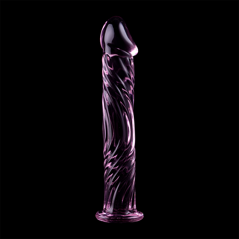 NEBULA SERIES BY IBIZA - MODELO 12 DILDO CRISTAL ROSA 17 CM -O- 3.5 CM - Imagen 7