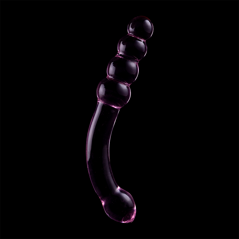 NEBULA SERIES BY IBIZA - MODELO 14 DILDO CRISTAL ROSA 18.5 CM -O- 3 CM - Imagen 2