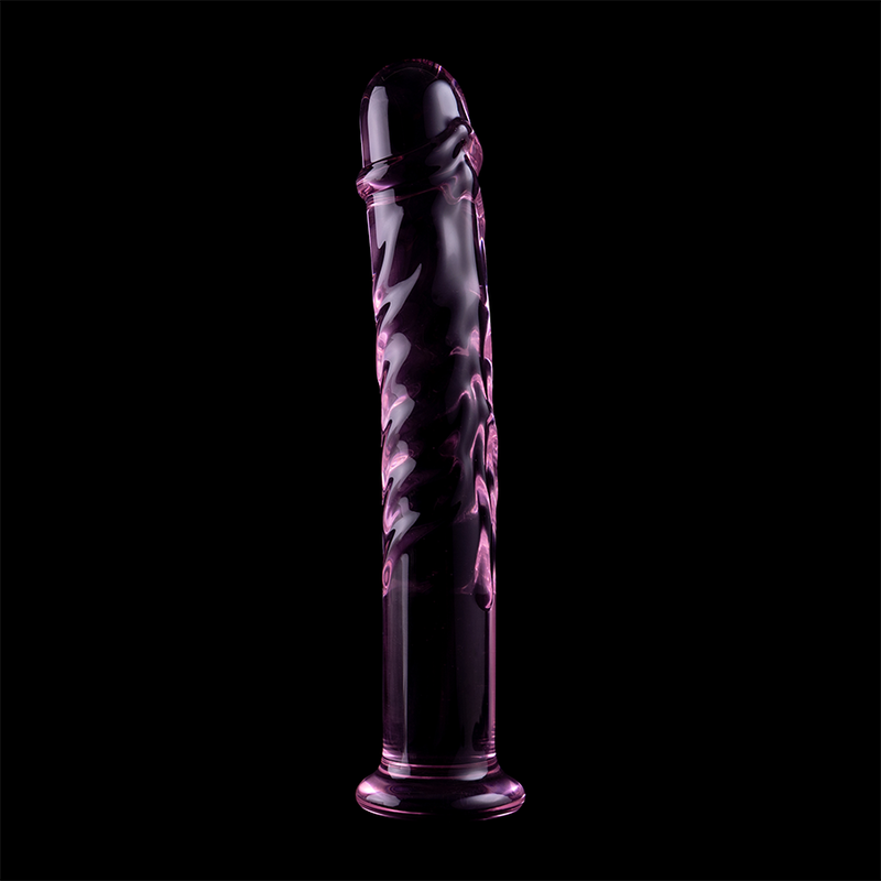 NEBULA SERIES BY IBIZA - MODELO 16 DILDO CRISTAL ROSA 18.5 CM -O- 3 CM - Imagen 6