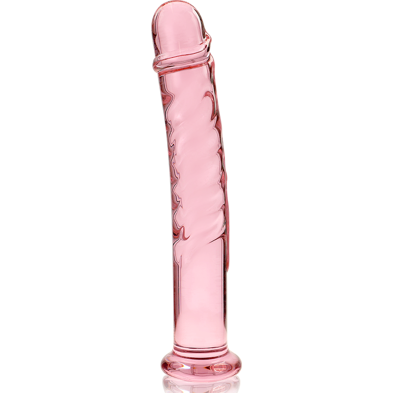 NEBULA SERIES BY IBIZA - MODELO 16 DILDO CRISTAL ROSA 18.5 CM -O- 3 CM - Imagen 4