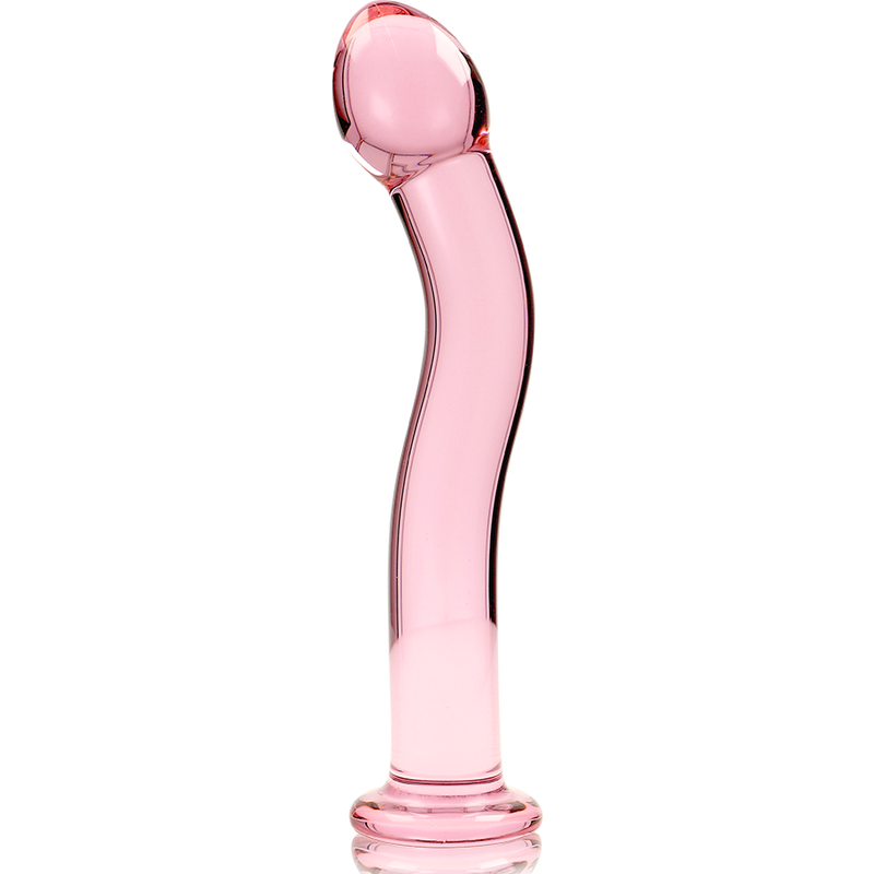 NEBULA SERIES BY IBIZA - MODELO 18 DILDO CRISTAL ROSA 18.5 CM -O- 3.5 CM - Imagen 7