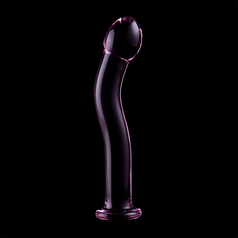 NEBULA SERIES BY IBIZA - MODELO 18 DILDO CRISTAL ROSA 18.5 CM -O- 3.5 CM - Imagen 5