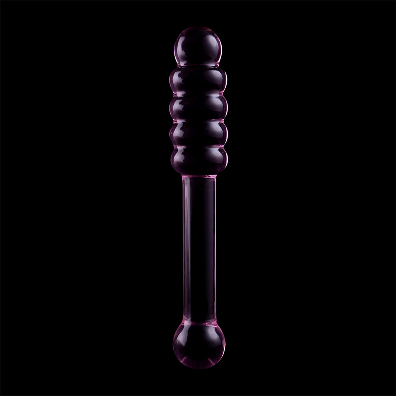 NEBULA SERIES BY IBIZA - MODELO 20 DILDO CRISTAL ROSA 20.5 CM -O- 3 CM - Imagen 7