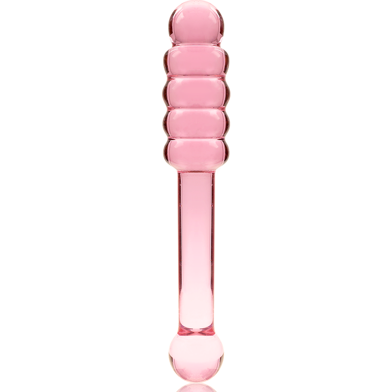 NEBULA SERIES BY IBIZA - MODELO 20 DILDO CRISTAL ROSA 20.5 CM -O- 3 CM - Imagen 5