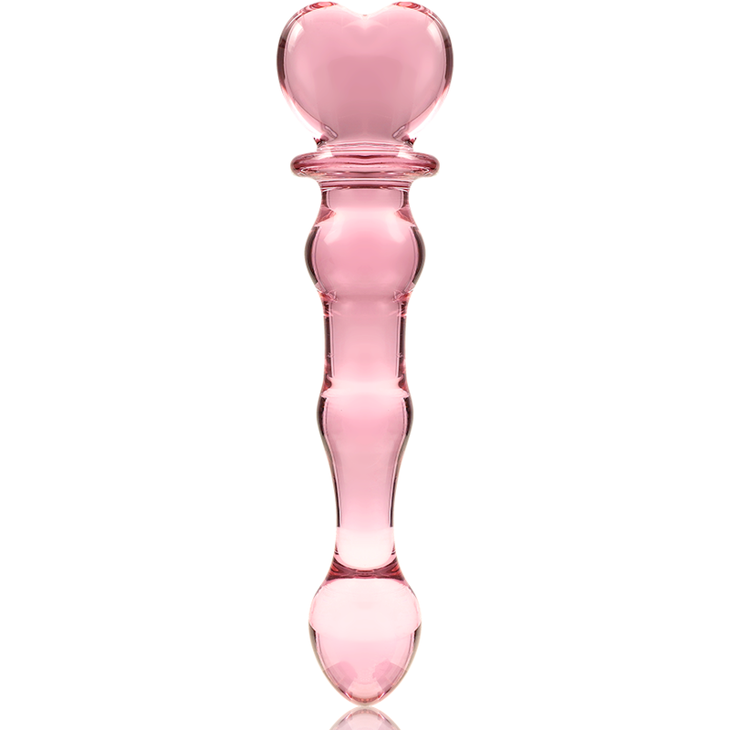 NEBULA SERIES BY IBIZA - MODELO 21 DILDO CRISTAL ROSA 20.5 CM -O- 3.5 CM - Imagen 5