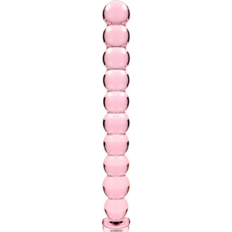 NEBULA SERIES BY IBIZA - MODELO 22 DILDO CRISTAL ROSA 21.5 CM -O- 2.5 CM - Imagen 5