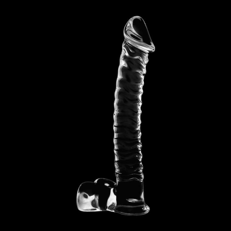 NEBULA SERIES BY IBIZA - MODELO 23 DILDO CRISTAL TRANSPARENTE 21.5 CM -O- 4 CM - Imagen 4