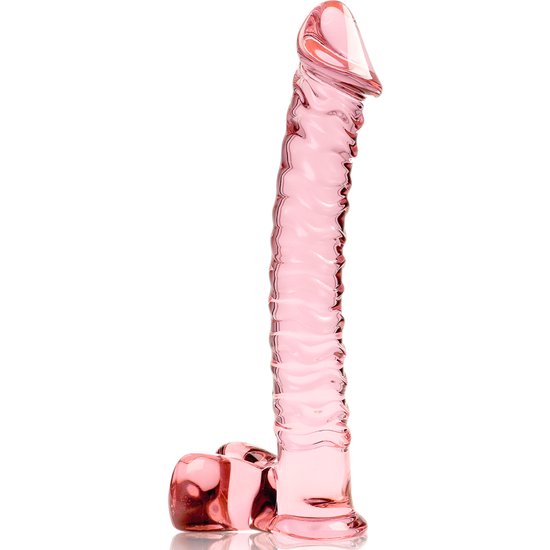 NEBULA SERIES BY IBIZA - MODELO 23 DILDO CRISTAL ROSA 21.5 CM -O- 4 CM - Imagen 7