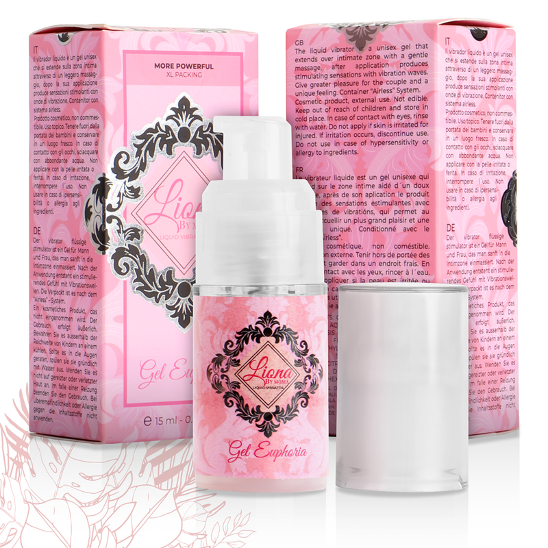 LIONA BY MOMA - VIBRADOR LIQUIDO EUPHORIA GEL 15 ML - Imagen 4