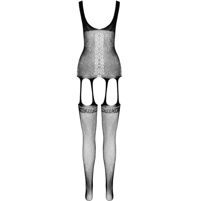 PASSION - ECO COLLECTION BODYSTOCKING ECO BS007 ROJO - Imagen 5