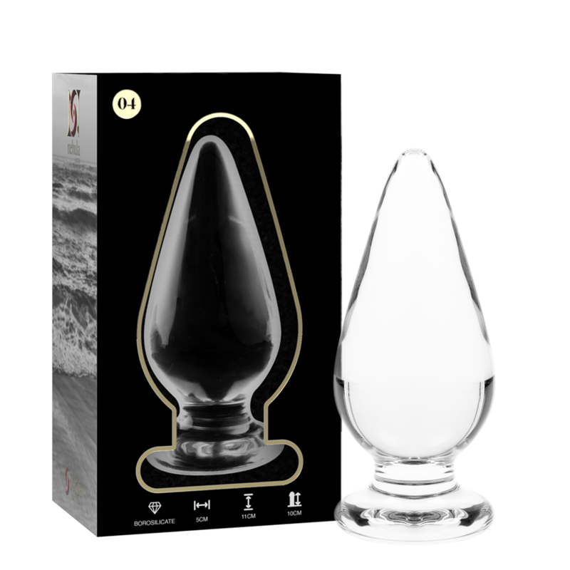NEBULA SERIES BY IBIZA - MODELO 4 PLUG CRISTAL TRANSPARENTE 11 CM -O- 5 CM - Imagen 2