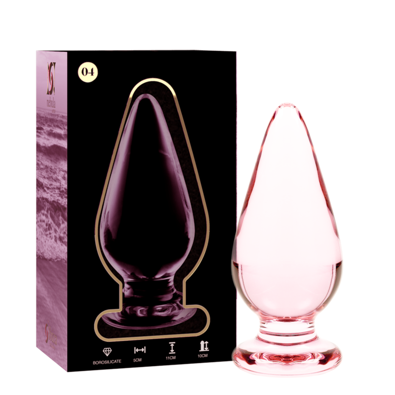 NEBULA SERIES BY IBIZA - MODELO 4 PLUG CRISTAL ROSA 11 CM -O- 5 CM - Imagen 6
