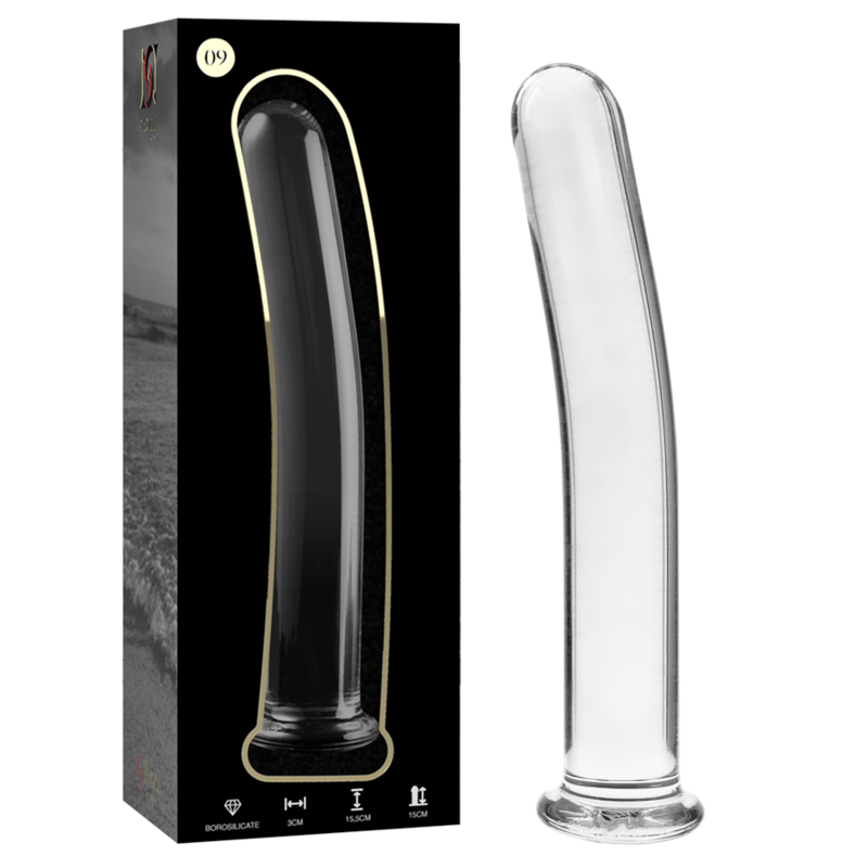 NEBULA SERIES BY IBIZA - MODELO 9 DILDO CRISTAL TRANSPARENTE 15.5 CM -O- 2.5 CM - Imagen 7