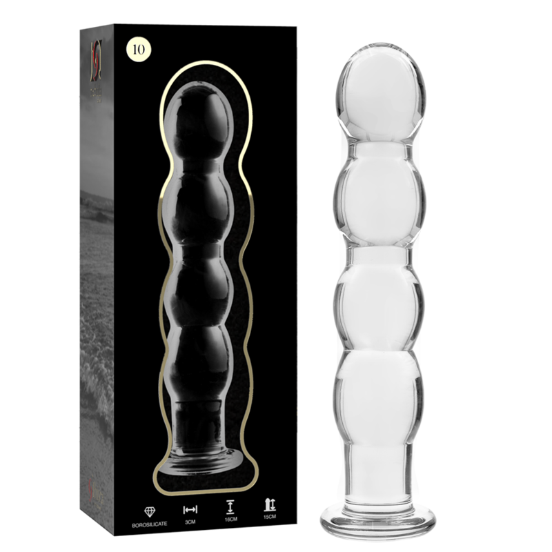 NEBULA SERIES BY IBIZA - MODELO 10 DILDO CRISTAL TRANSPARENTE 16.5 CM -O- 3.5 CM - Imagen 3