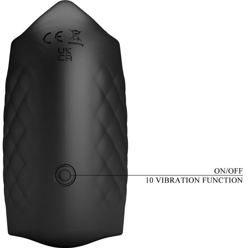 PRETTY LOVE - MASTURBADOR MANUAL PARA GLANDE VIBRADOR RECARGABLE - Imagen 5