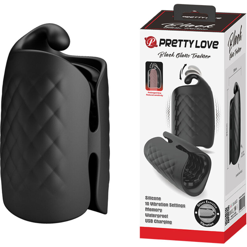 PRETTY LOVE - MASTURBADOR MANUAL PARA GLANDE VIBRADOR RECARGABLE - Imagen 6