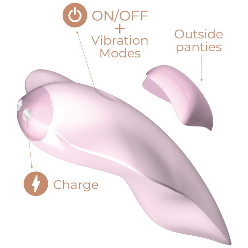 ADRIEN LASTIC - TEMPTATION ESTIMULADOR CLITORIS ROSA - APP GRATUITA - Imagen 6