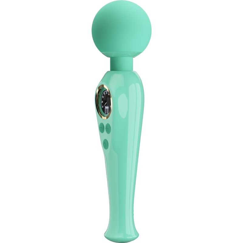 PRETTY LOVE - SKYLER VIBRADOR WAND VERDE - Imagen 3