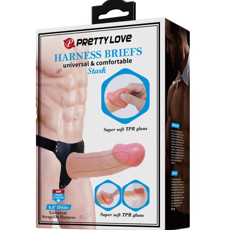 PRETTY LOVE - HARNESS HOMBRE HUECO STARK COMFORTABLE - Imagen 9