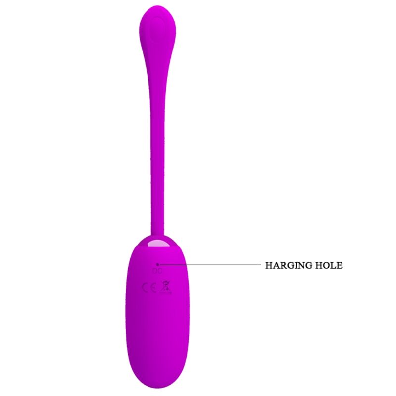 PRETTY LOVE - JULIUS HUEVO VIBRADOR IMPERMEBLE & RECARGABLE MORADO - Imagen 7
