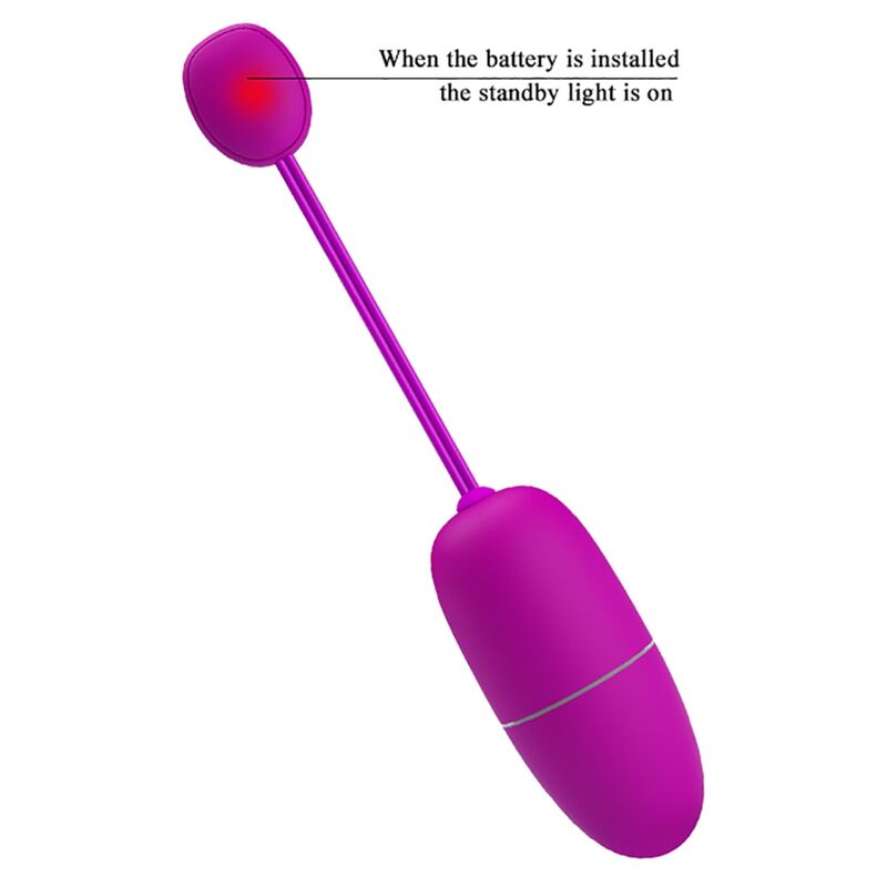 PRETTY LOVE - NYMPH HUEVO VIBRADOR CONTROLADO POR APP VIOLETA - Imagen 9