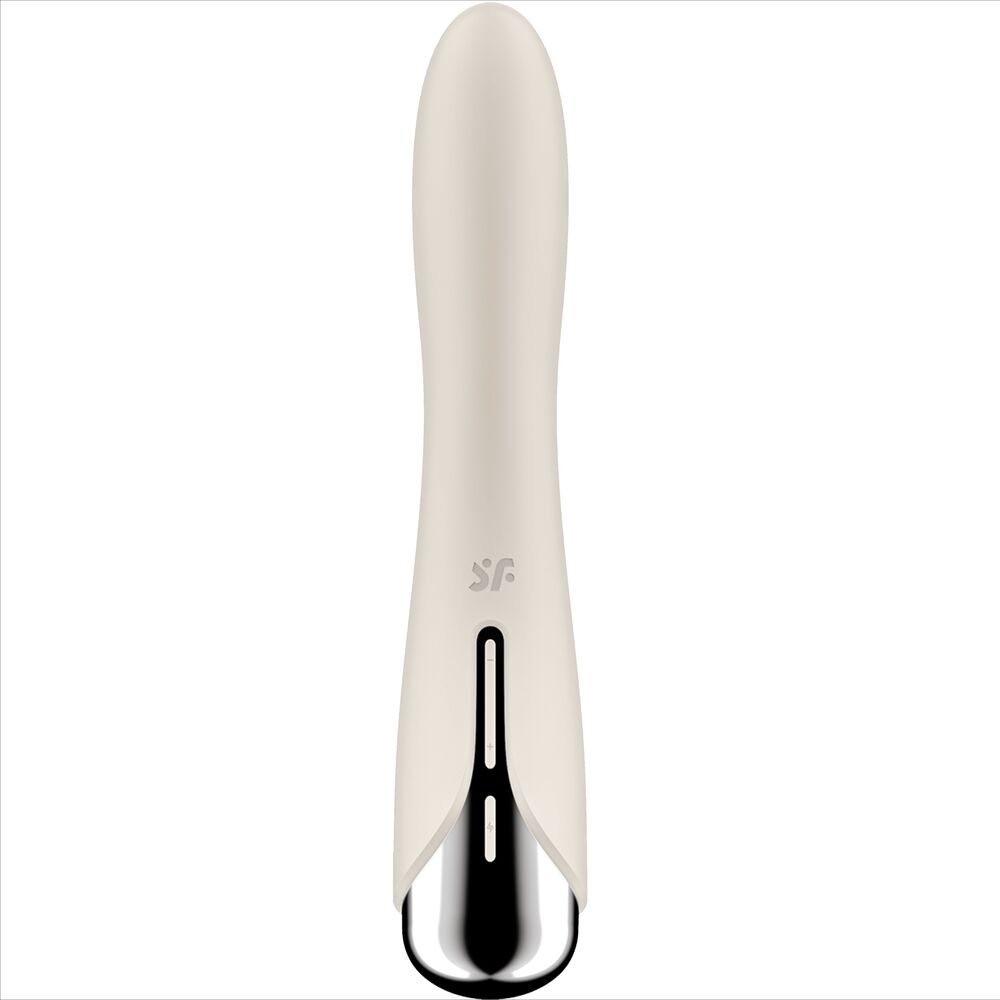 SATISFYER - SPINNING VIBE 1 VIBRADOR ROTADOR G-SPOT BEIGE - Imagen 2