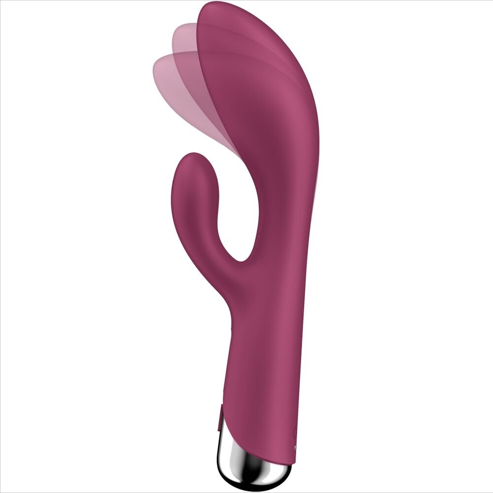 SATISFYER - SPINNING RABBIT 1 ESTIMULACION CLITORIS Y PUNTO G ROJO - Imagen 6
