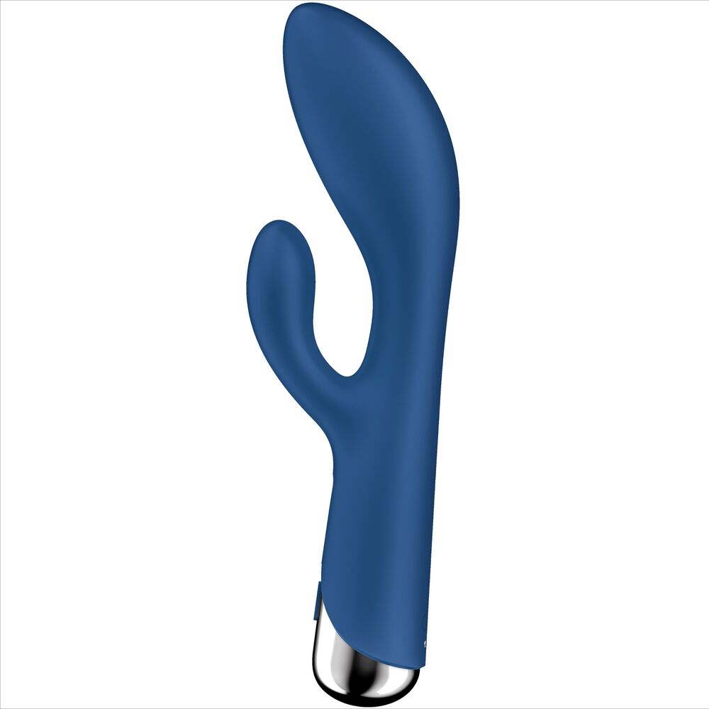SATISFYER - SPINNING RABBIT 1 ESTIMULACION CLITORIS Y PUNTO G AZUL - Imagen 4